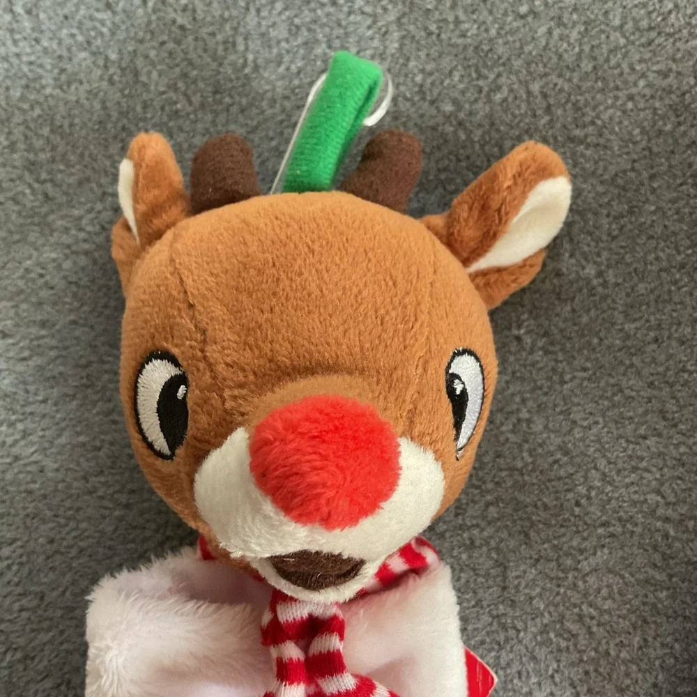 NWT Mini Rudolph the Red Nosed Reindeer and Abominable Snowman Stockings Plush